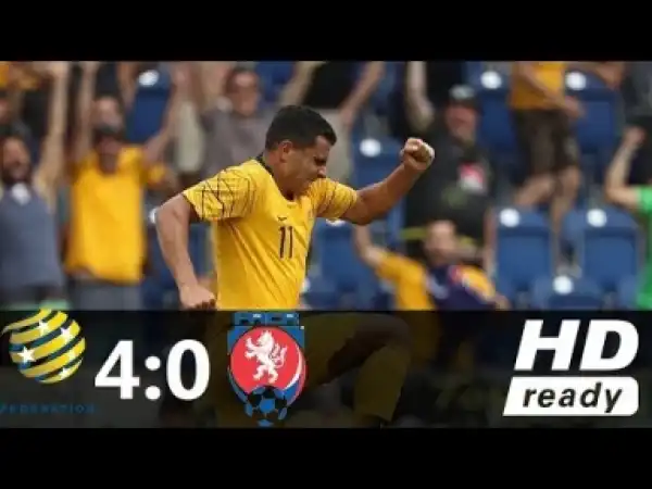 Video: Australia VS Czech Republic 4:0 All goals& Highlights 01/06/2018 HD